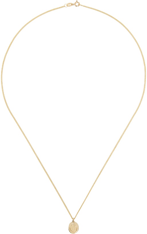 Photo: Seb Brown Gold Smiley Necklace