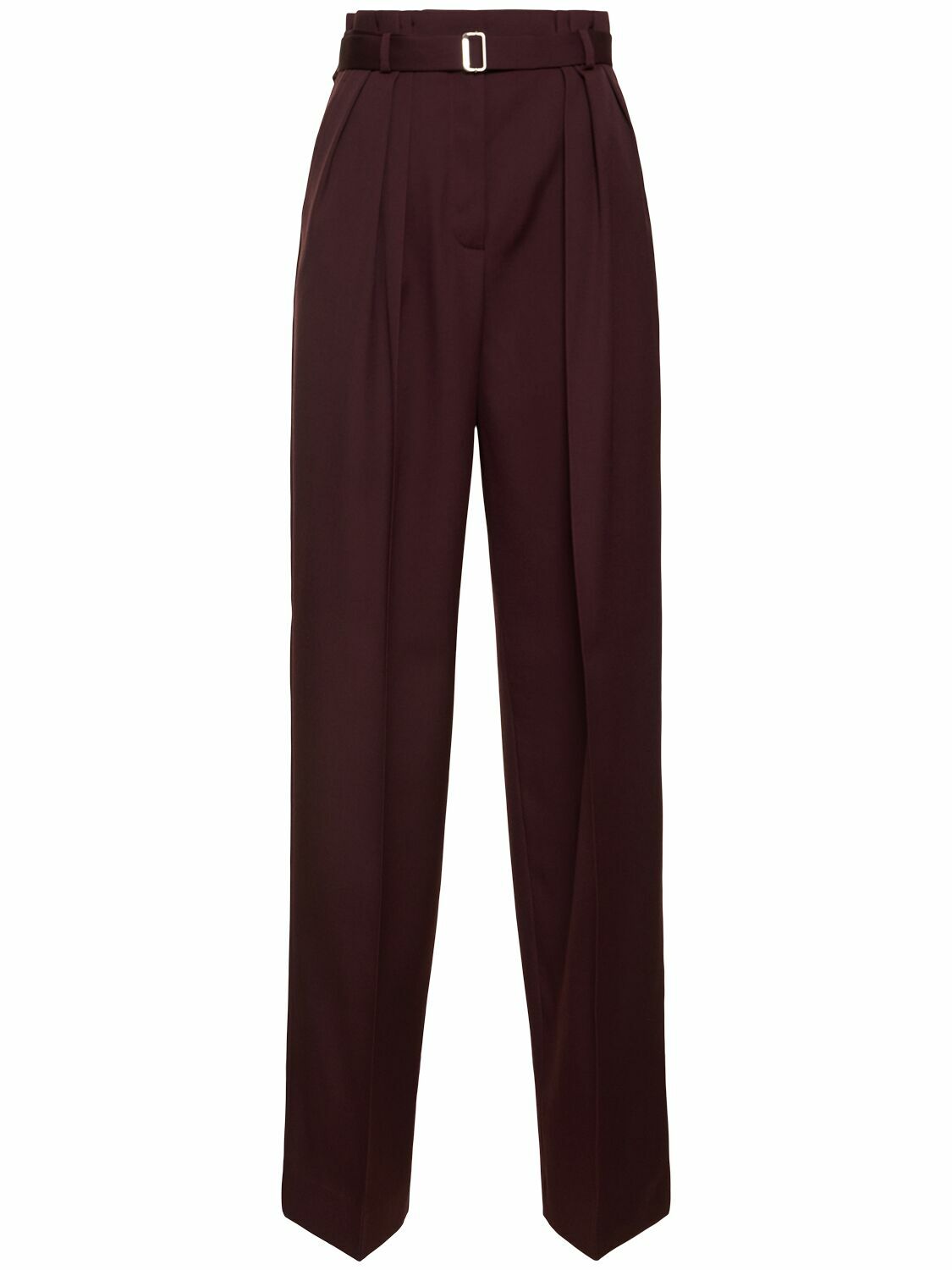 LANVIN Pleated High Rise Wide Pants Lanvin