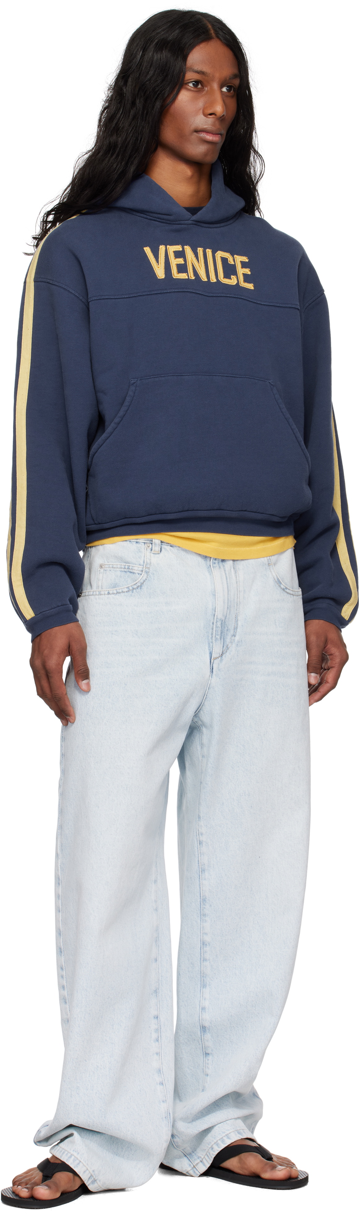 【ERL】Venice Football Hoodie パーカー/関税・送料込み ERL パーカー VENICE FOOTBALL HOODIE メンズ レディース