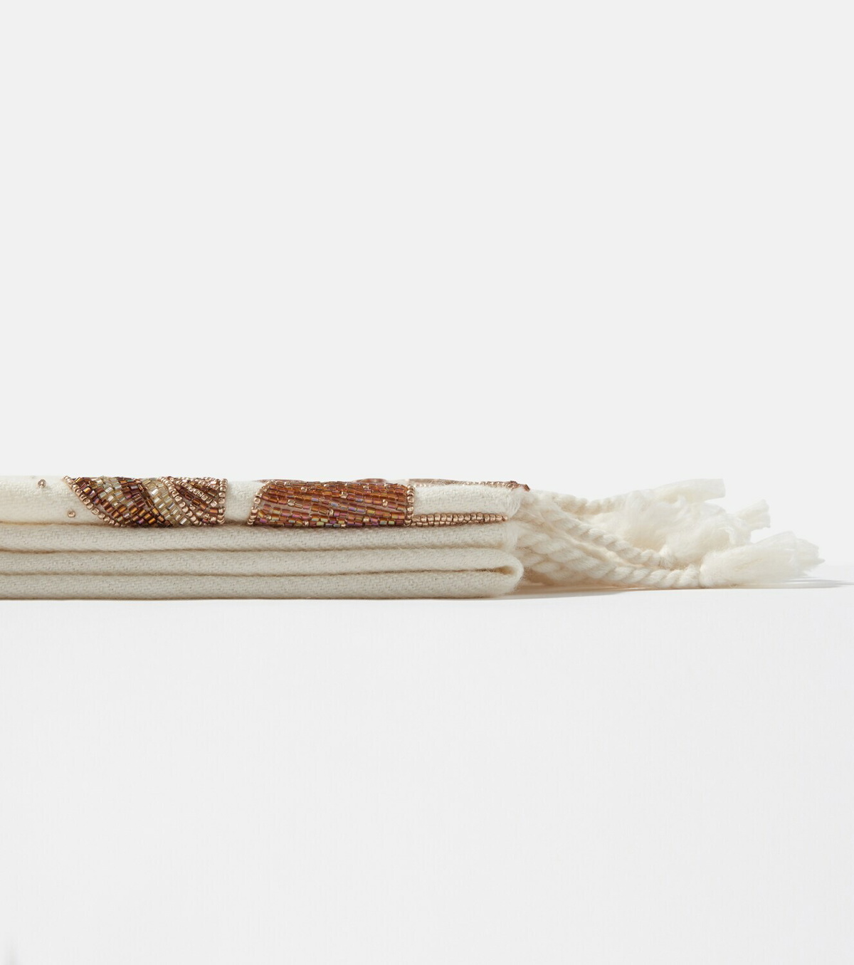 Jonathan Adler Muse beaded wool throw