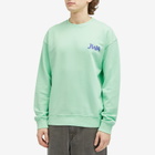 JW Anderson Men's JWA Back Print Sweatshirt in Spearmint