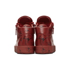 Giuseppe Zanotti Red May London High-Top Sneakers