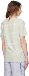 Acne Studios Green Logo T-Shirt