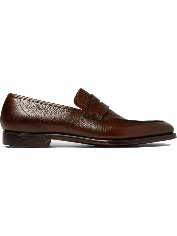 Photo: George Cleverley - George Full-Grain Leather Penny Loafers - Brown