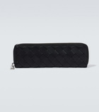 Bottega Veneta - Intrecciato leather pencil case