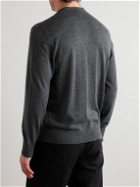 James Perse - Cashmere Polo Shirt - Gray