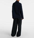 Plan C Wool and cashmere turtleneck sweater