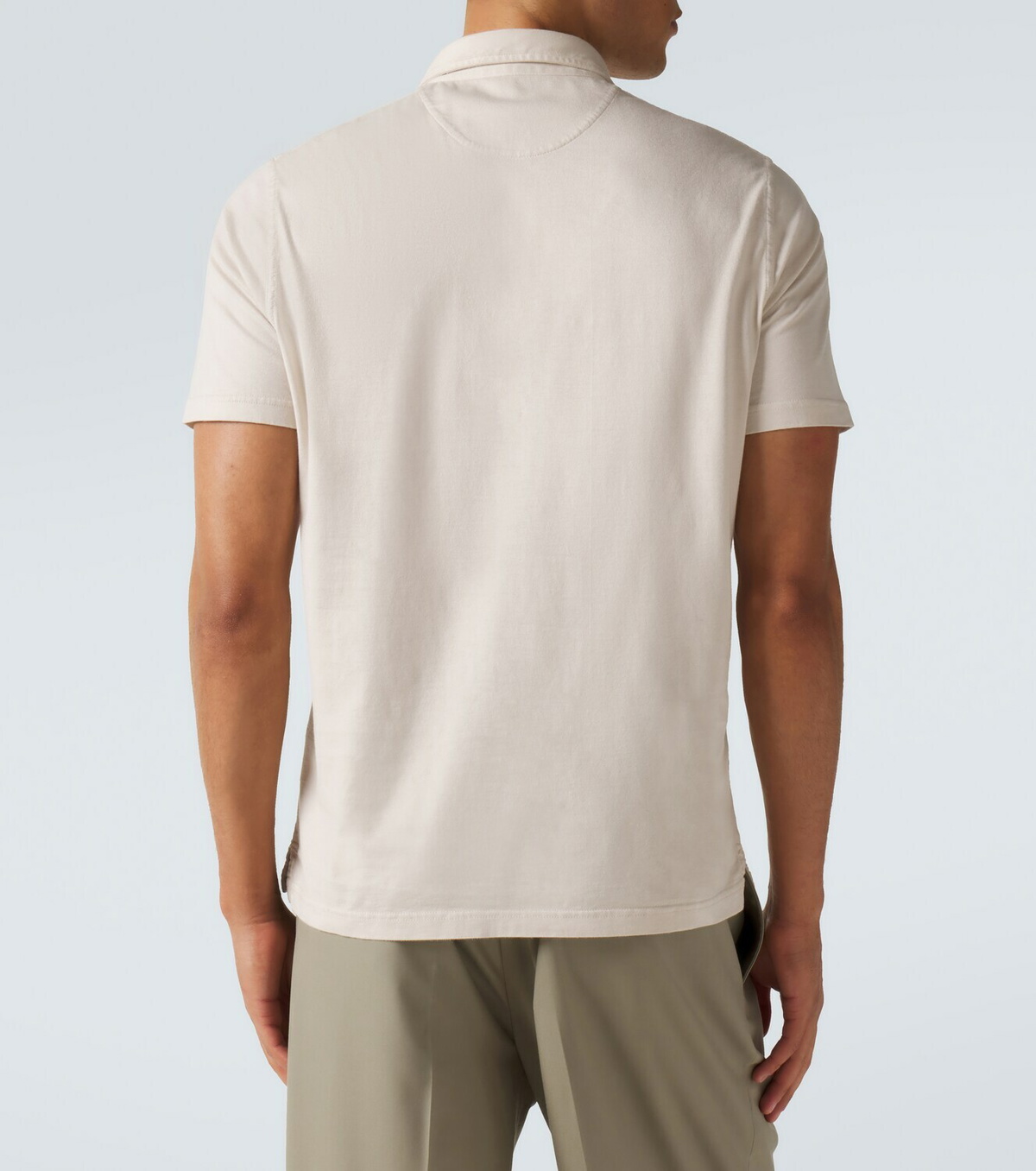 Fedeli Cotton jersey polo shirt