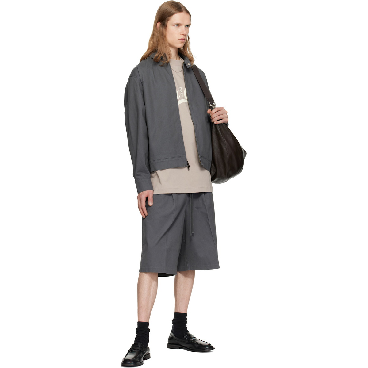 Fear of God ESSENTIALS Gray Work Jacket