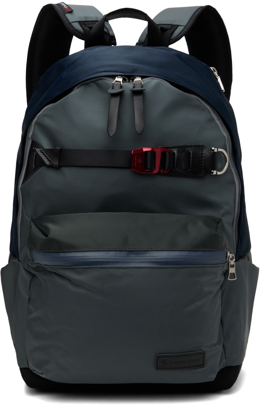 Photo: master-piece Gray & Navy Potential DayPack Backpack