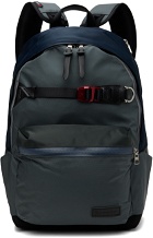 master-piece Gray & Navy Potential DayPack Backpack