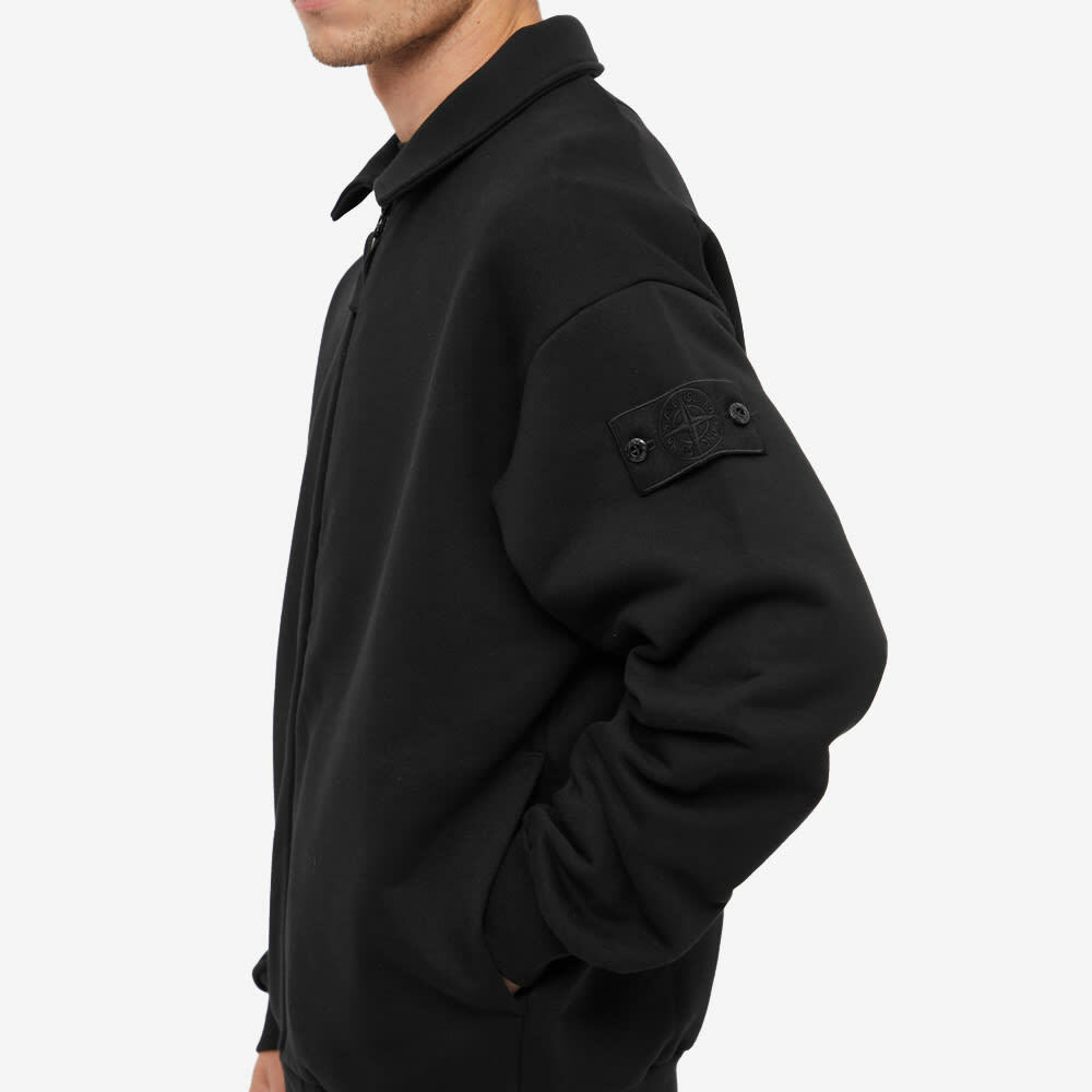 Stone Island Men's Ghost Jersey Jacket in Black Stone Island