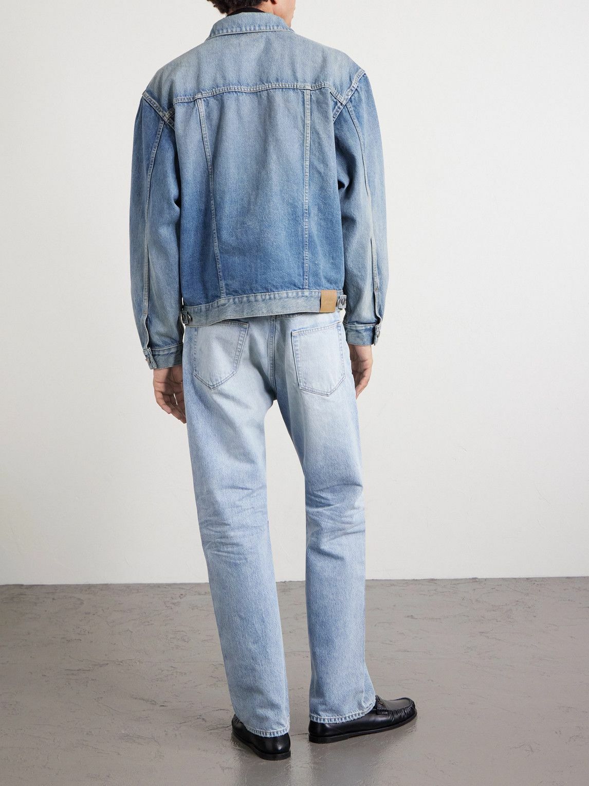 SAINT LAURENT - Denim Trucker Jacket - Blue