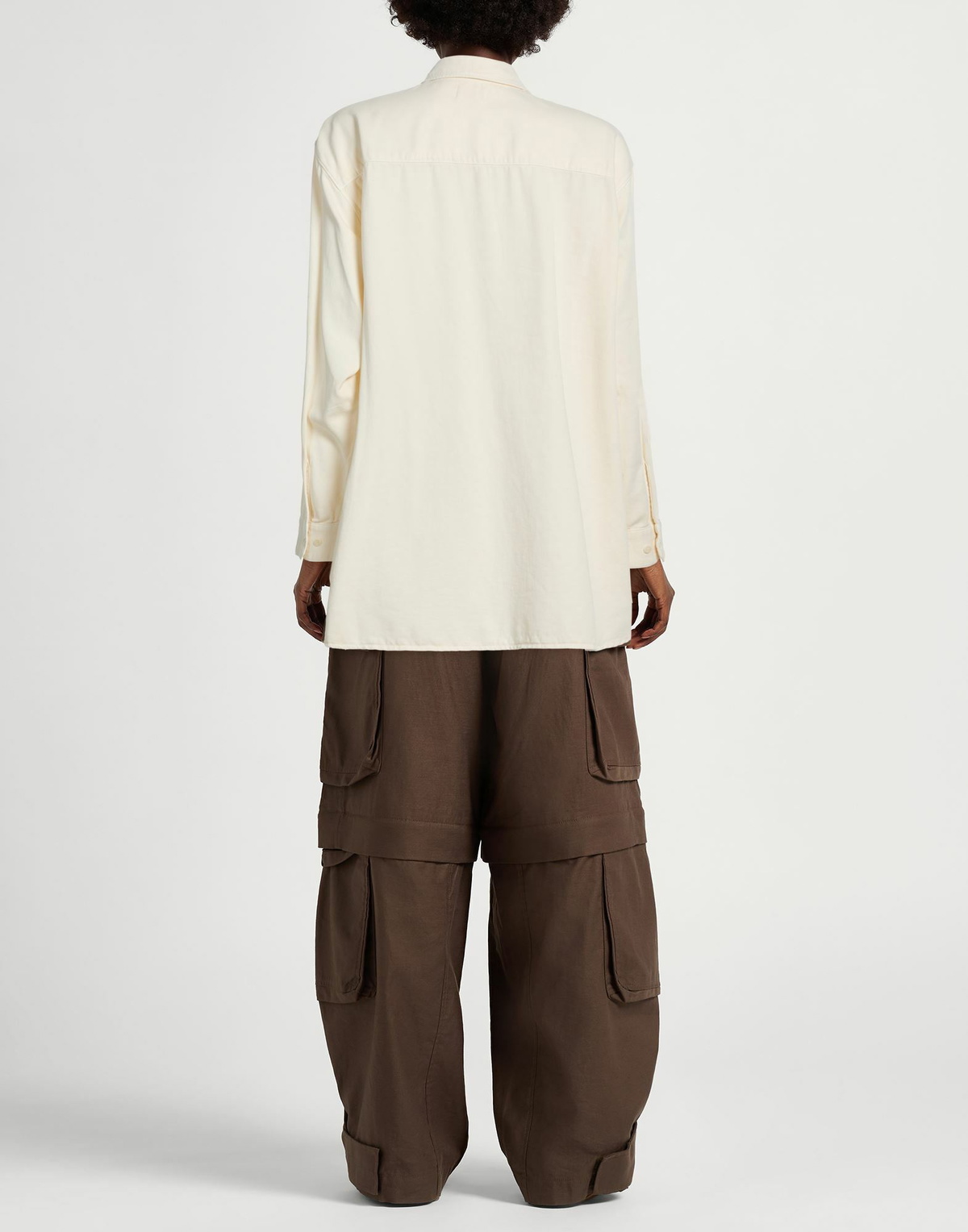 Lemaire Womens Shirt Ivory