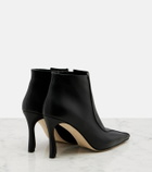 Manolo Blahnik Milleta leather ankle boots