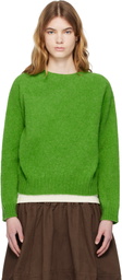 YMC SSENSE Exclusive Green Jets Sweater