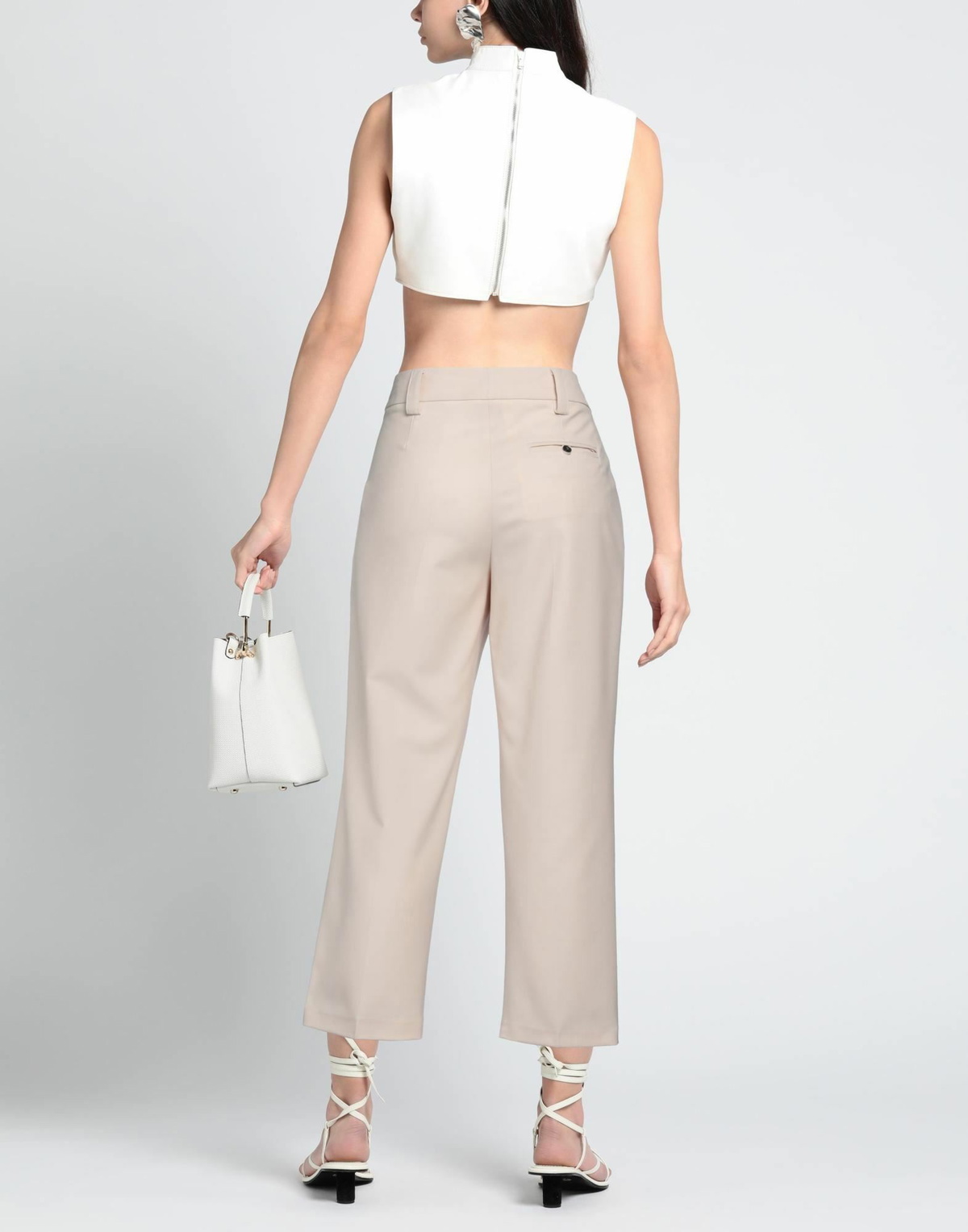 Jucca Womens Pants in Beige