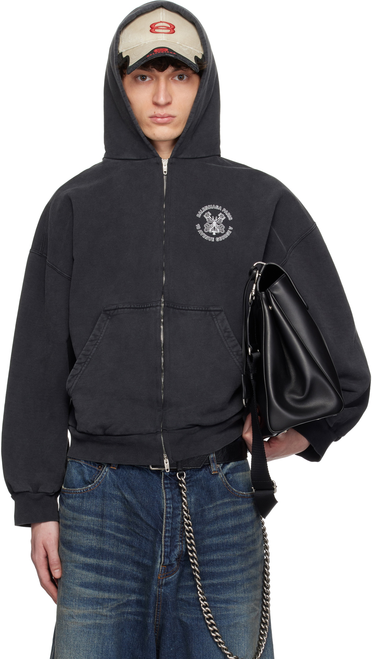 Balenciaga - 2024 Soccer Oversized Logo-Detailed Cotton