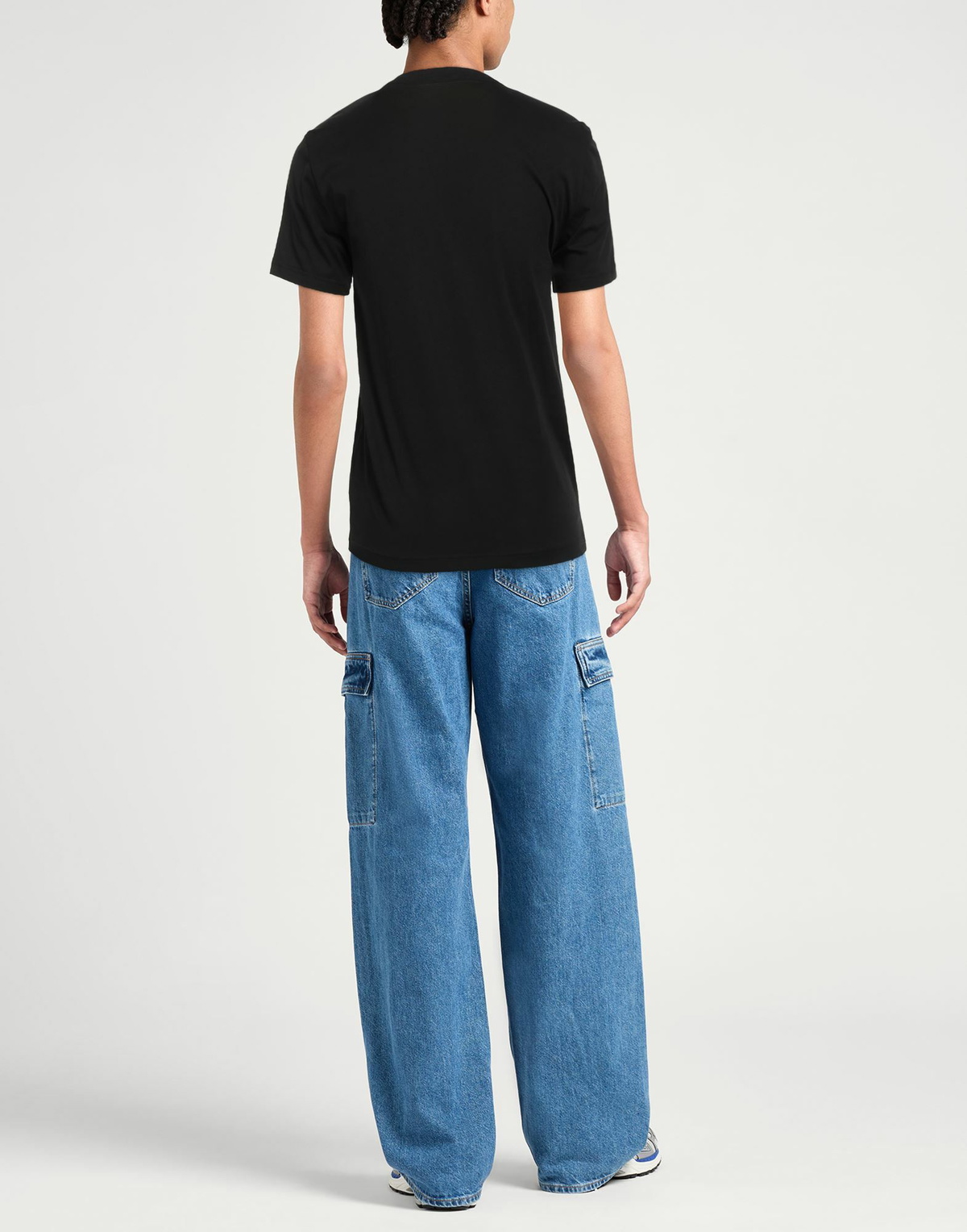 Ea7 Mens T-shirt in Black