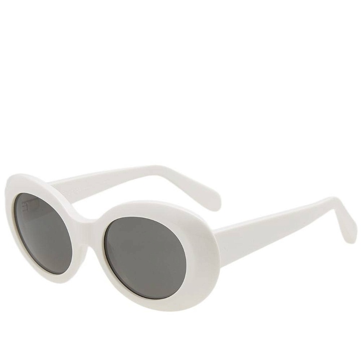 Photo: Acne Studios Mustang Sunglasses White