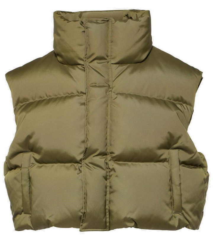 Photo: Wardrobe.NYC Cropped down vest