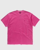 Patta Basic Washed Pocket T Shirt Pink - Mens - Shortsleeves