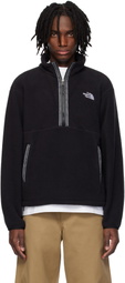 The North Face Black Fleeski 1/4 Zip Sweater
