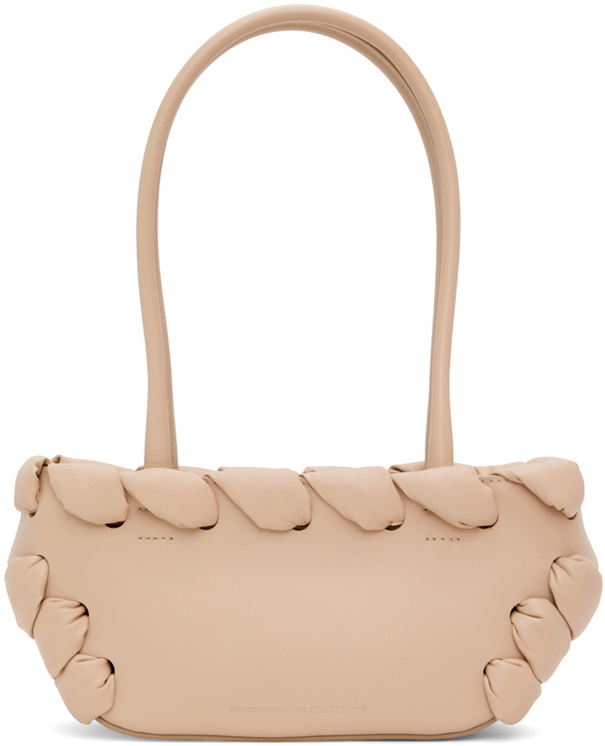 Photo: At.Kollektive Beige Natacha Ramsay-Levi Edition Braided Baguette Bag