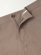 NN07 - Brendan 10042 Straight-Leg Organic Cotton-Blend Chinos - Brown