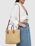 GUCCI Summer Raffia Tote Bag