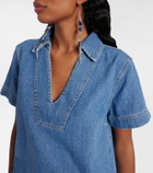 Velvet Delana denim minidress