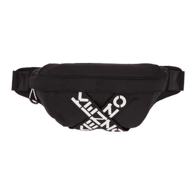 Photo: Kenzo Black Sport Logo Belt Bag