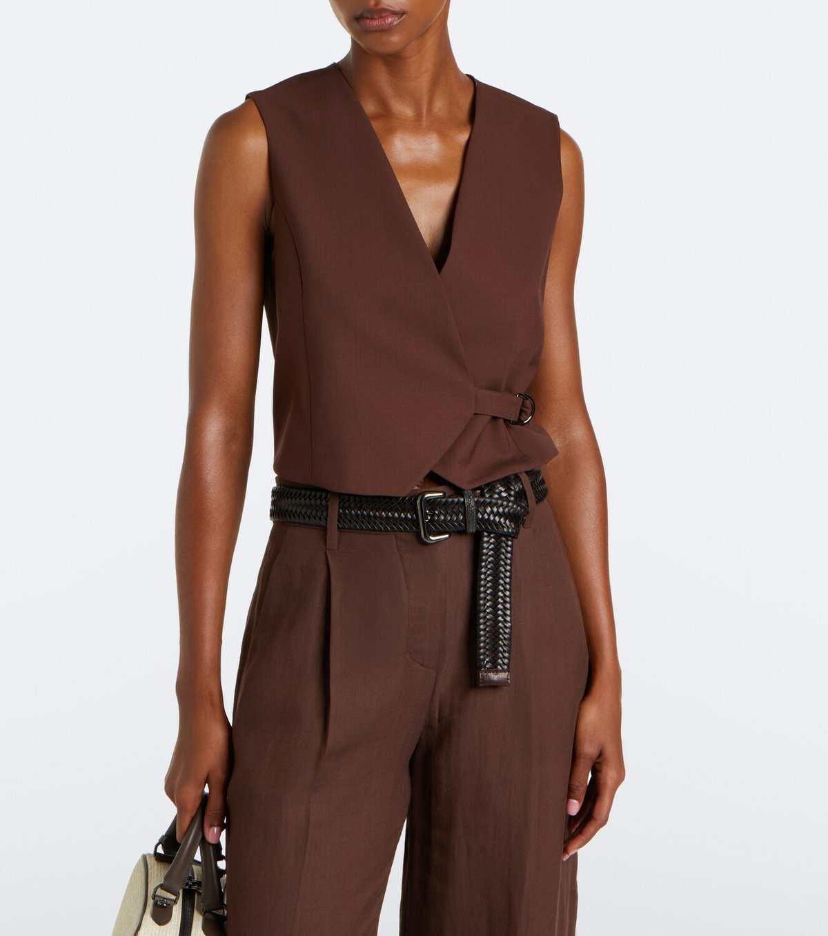 Brunello Cucinelli Monili wool-blend vest