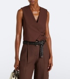 Brunello Cucinelli Monili wool-blend vest