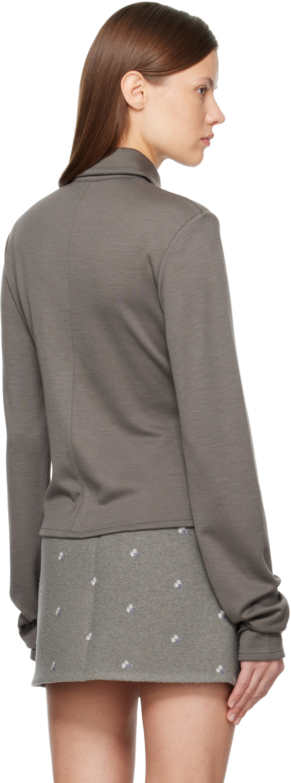 Rier Gray Polar Shirt