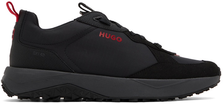 Photo: Hugo Black Logo Sneakers