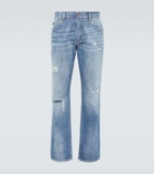 Dolce&Gabbana Distressed straight jeans