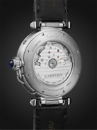 Cartier - Pasha de Cartier Automatic 41mm Stainless Steel and Alligator Watch, Ref. No. WSPA0030