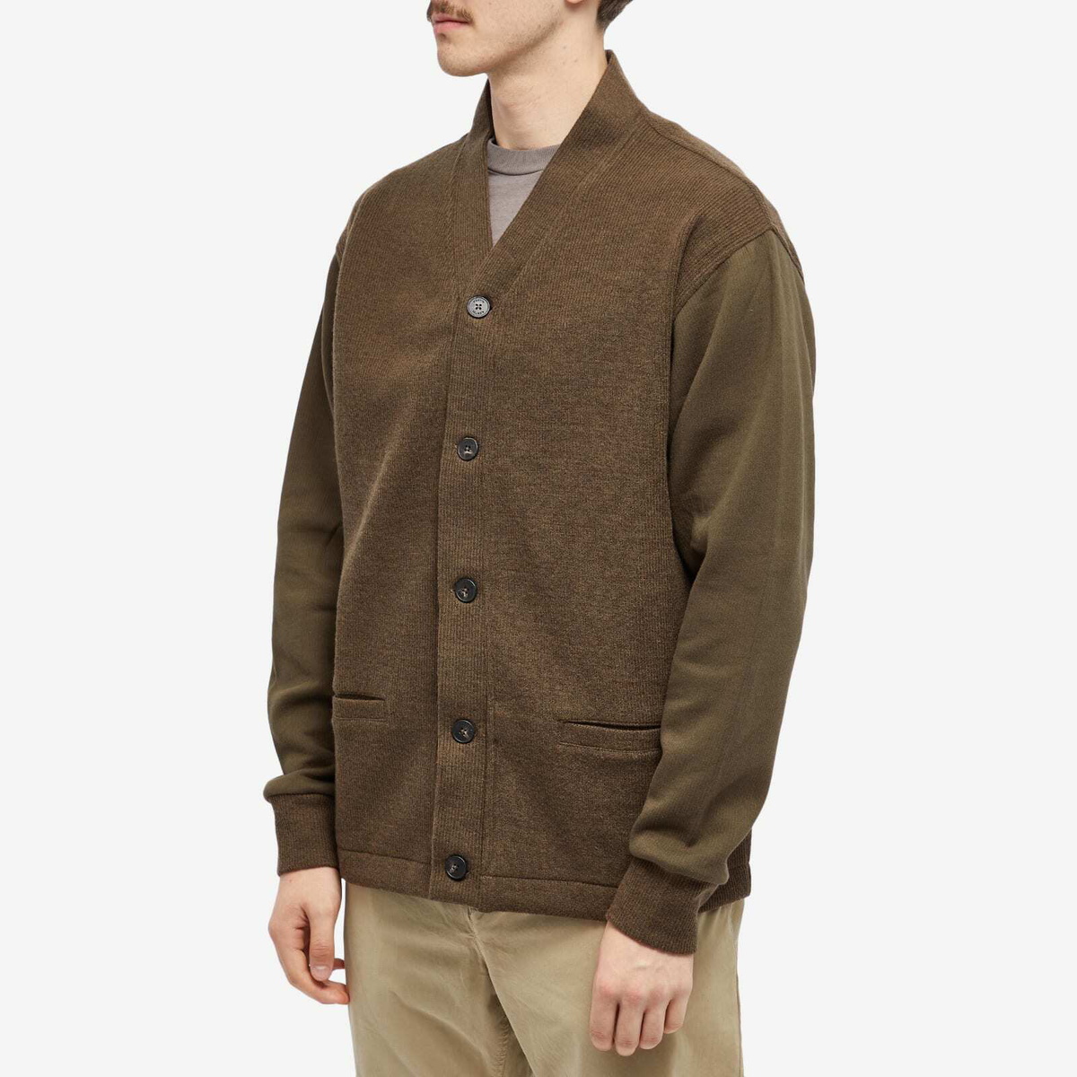 Kestin Men's Glencorse Cardigan in Olive