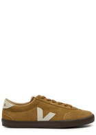 Veja Volley Brushed Suede Sneakers Camel