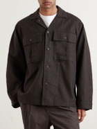 3sixteen - M43 Linen Overshirt - Brown