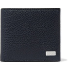 Hugo Boss - Crosstown Full-Grain Leather Billfold Wallet - Navy