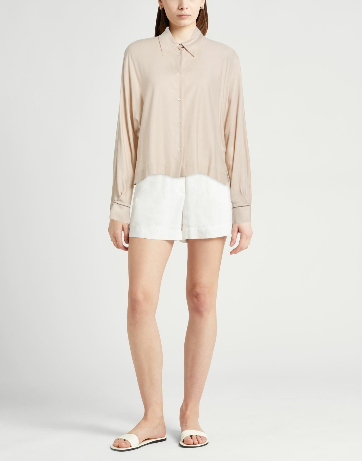 Peserico Womens Shirt in Beige