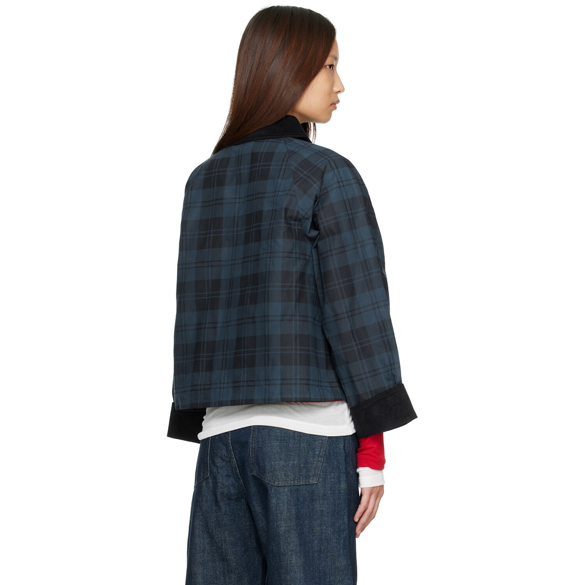 Barbour Navy Baiton Casual Jacket