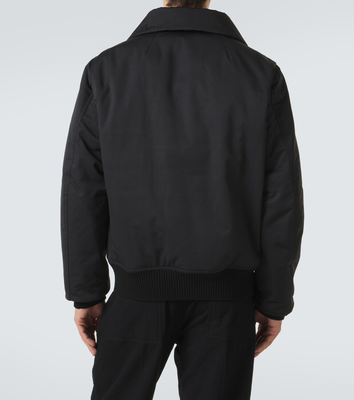 Rick Owens Dracuflight padded faille jacket