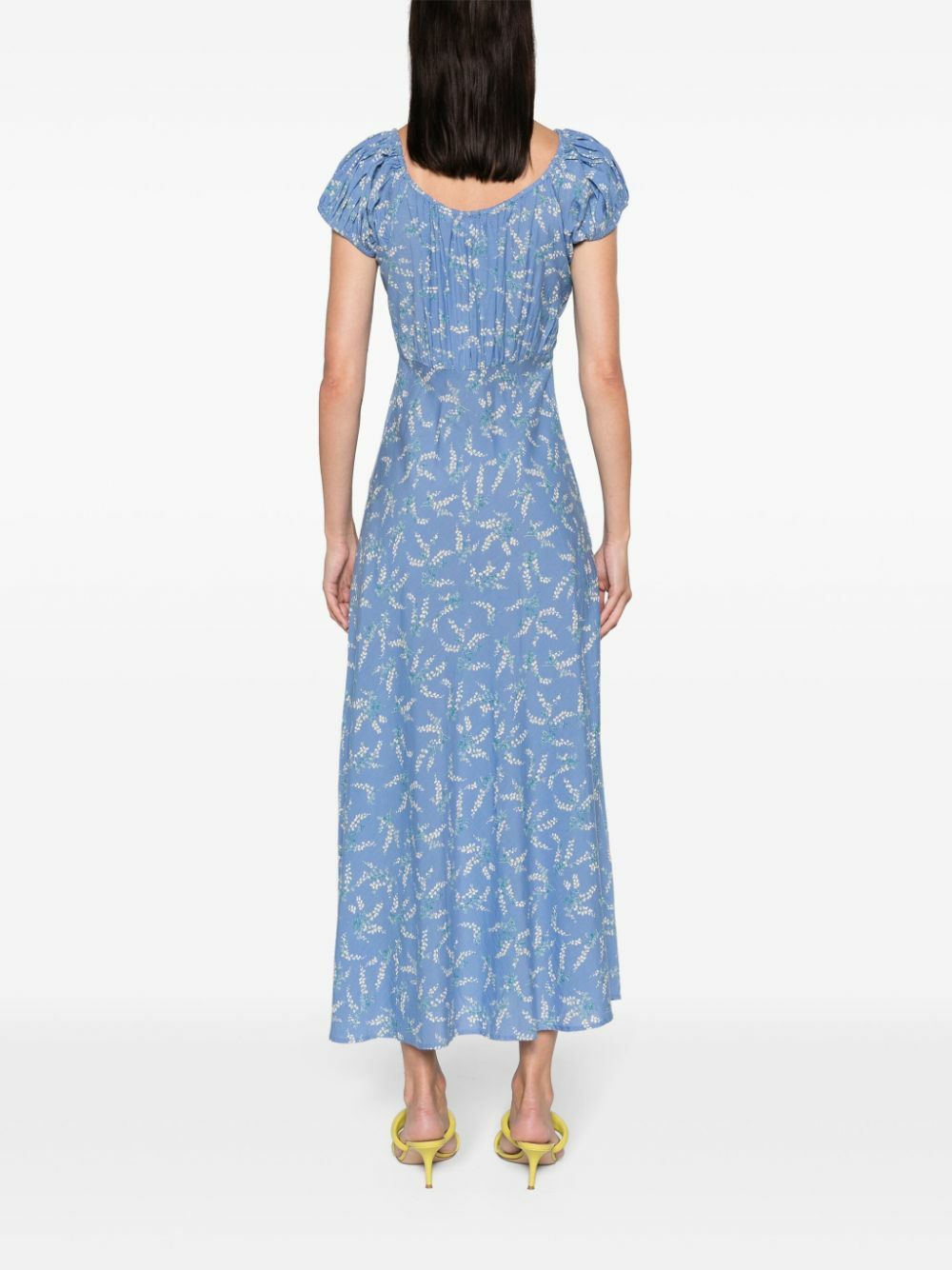 princess polly baby blue dress Doen Deia Dress Blue Bouton De Rose - Large - BNWT main image 0