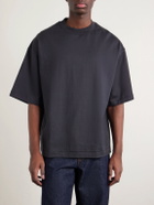 Kaptain Sunshine - Suvin Supima Cotton-Jersey T-Shirt - Black