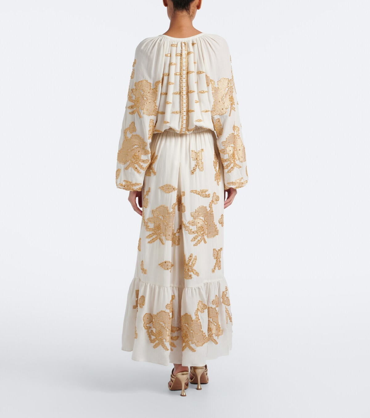 Jacques Wei Beaded maxi dress