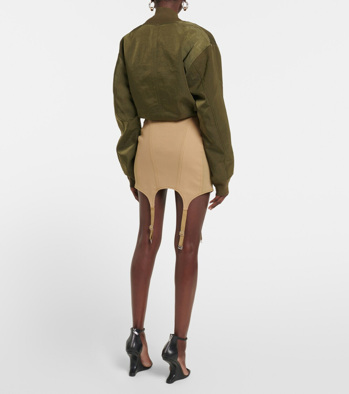 Dion Lee - Distressed twill jacket