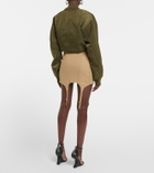 Dion Lee - Distressed twill jacket